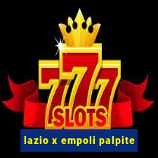 lazio x empoli palpite